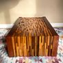 Vintage 70s Percival Lafer Coffee Table, Brazil, Exotic Wood Image 4