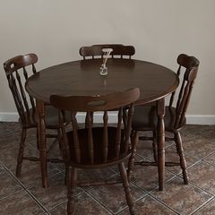 table and chairs