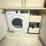 Freestanding High-Gloss Utility or Larder Press and Tumble Dryer Storage Image 3