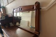 Antique big mirror