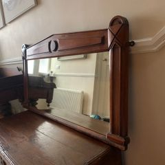 Antique big mirror