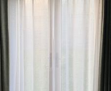 Siena White Eyelet Voile