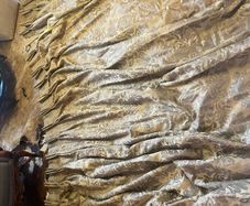 luxurious high end silk curtains