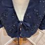 French Connection dressy navy jacket size 10 Image 2