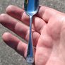 5 X Cooper Bros Shell Pattern Sterling Silver Teaspoons Image 3