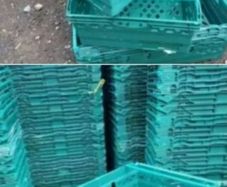storage stacking crates / boxes/ baskets   1e each