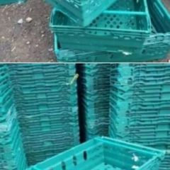 storage stacking crates / boxes/ baskets   1e each