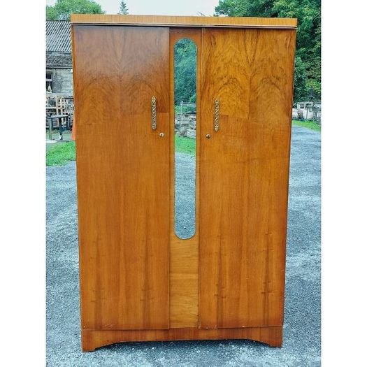 Mid Century Wardrobe and Dresser Set KAS64