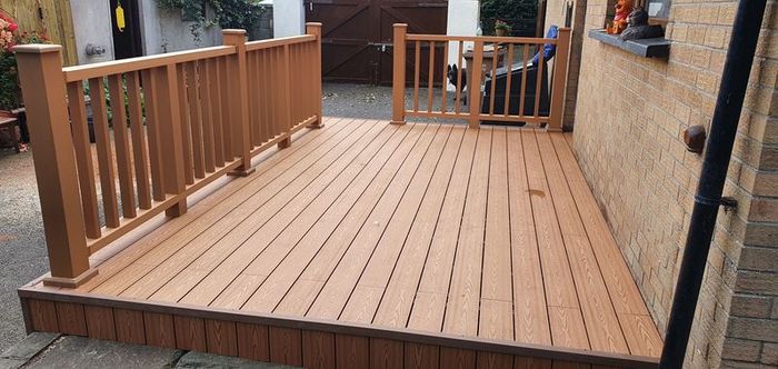Composite decking supplied and fitted