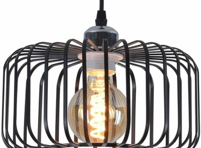 Black Light Shade Ceiling, 30CM Diameter Big Metal Lampshades for Ceiling Lights, Modern Designer Ceiling Light Shade, Lamp Shades Ceiling for Bedroom, Living Room, Kitchen, Hallway, Office