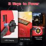 Wind Up Solar Radio, Emergency Radio, Portable Hand Crank Radio, AM/FM Radio with LED Torch, 7400mWh Rechargeable Power Bank, SOS Alarm, USB Phone Charger, Emergency Use for Camping Hiking Image 3