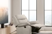 Single Chair Fabric Recliner Sofa  Brown