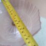 Bonbon Or Pastry Pink Glass  Bowl On Stand. Image 4