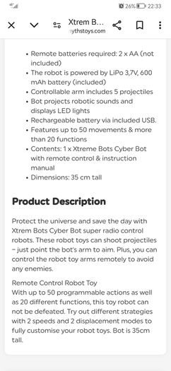 toy robot