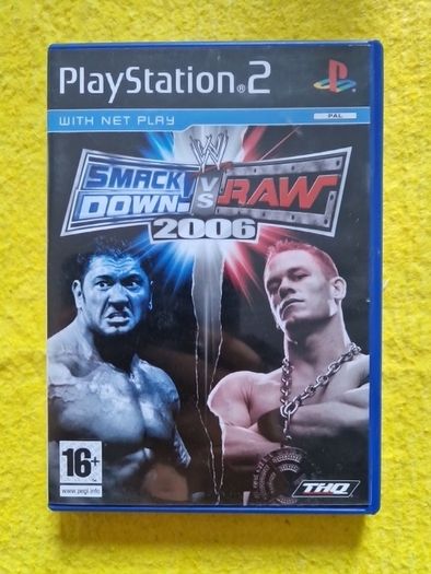 Smack Down vs Raw 2006 PlayStation2 ps2 games Original