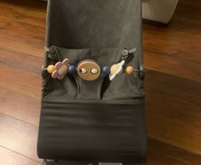 Baby Bjorn Anthrite Bliss  bouncer with toy bar