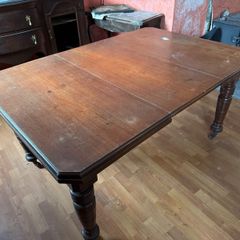 Vintage Extendable Wooden Dining Table