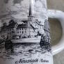 Vintage Porcelain  Altenkunstadt Germany Cityscape Skyline TANKER Stein Berlin Image 5
