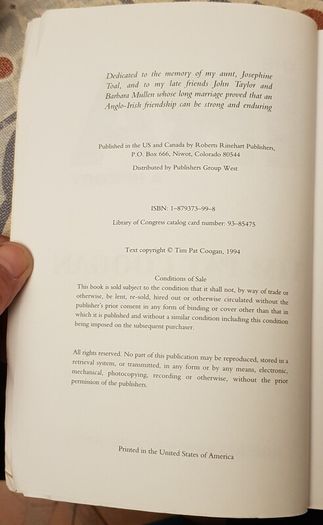 IRA: A History by Tim Pat Coogan