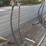 Garden large swing bench. Image 5