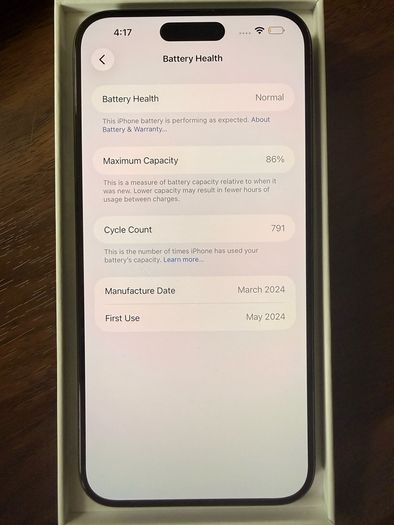 iPhone 15 Pro Max 256GB