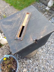 old timber box