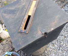 old timber box