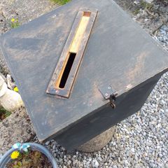 old timber box