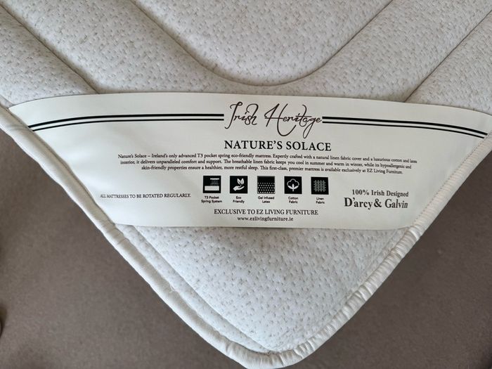 Natures Solace King Mattress Only 4 Months Old