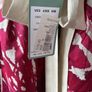 dress Bnwt Hoss dress size 40(12) 100% cotton beige & wine summer dress Image 3