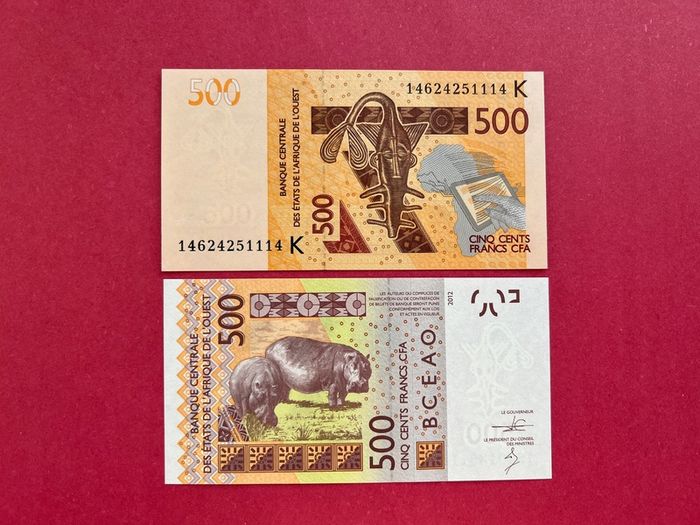 West African States. 500 Francs 2013 ( Senegal ) ( Uncirculated )