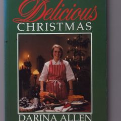 A Simply Delicious Christmas (signed by Darina Allen)