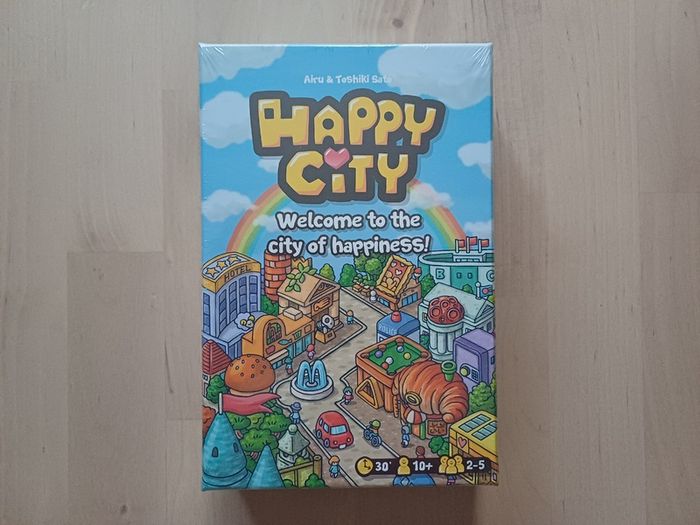 Happy City City Building Family Strategy Card Game 2021