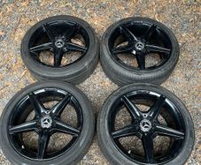 18' Genuine Mercedes Amg 5x112 alloy wheels