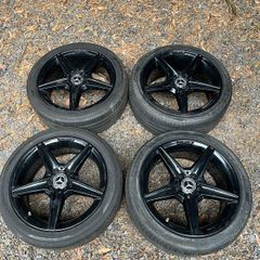 18' Genuine Mercedes Amg 5x112 alloy wheels