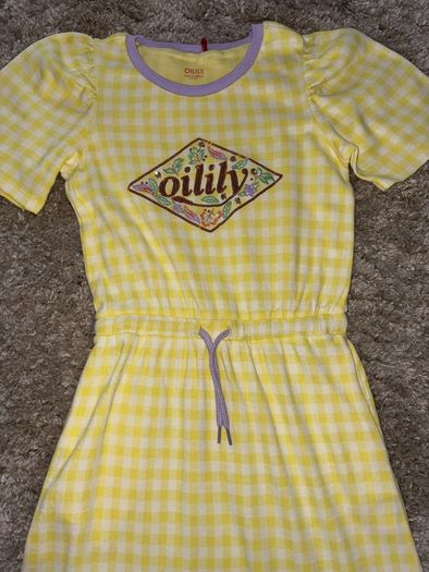 Oilily tegal dress and socks age 10 like new!