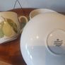 Set of 3 Wedgwood "Sarah's Garden" Pattern Cups and Saucers in Perfect Condition Fruit Bees Butterflies Image 4