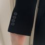 Zara classic black coat Image 3