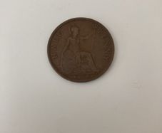 English half penny 1936
