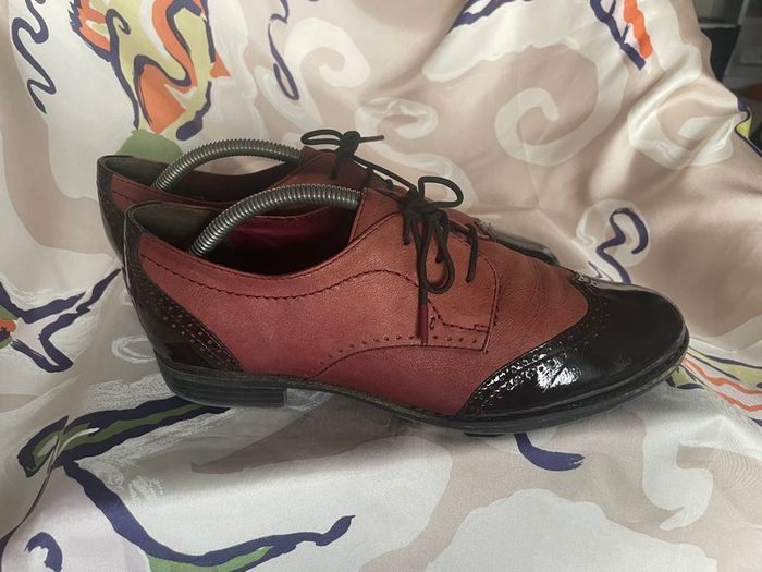 TAMARIS Brogue Flats