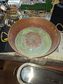 Antique 2 Handle Copper Pot / Basin from the Late 19th Century, Postage Available,
