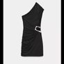 zara black dress Image 2