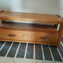 Solid oak Tv console Image 5