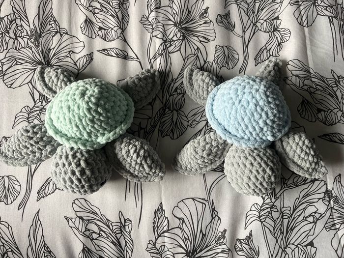 hand made crochet plush plushies