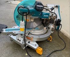 Makita LS1219L slide mitre saw with laser