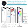 45224 -1 Neewer 480 RGB Led Light with APP Control Metal Shell for Photography Image 7
