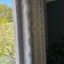 2 x Elegant Grey & Silver Eyelet Curtains Image 4