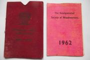 1962 The Amalgamated Society of Woodworkers membership card