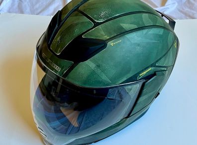 Helmet ICON Airflite Battlescar 2 - Green - SIZE M