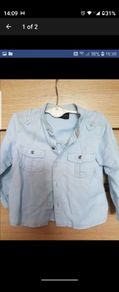 next top  light jacket size 12-18 months worn once